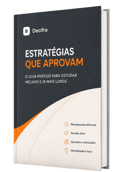 Capa do ebook Estratégias que Aprovam do Decifra